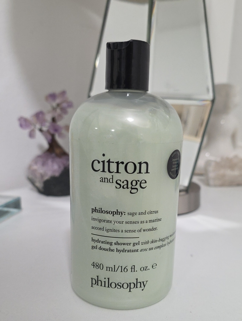 NEW Philosophy Citron and Sage Shampoo Shower Gel & Bubble Bath 16 oz.